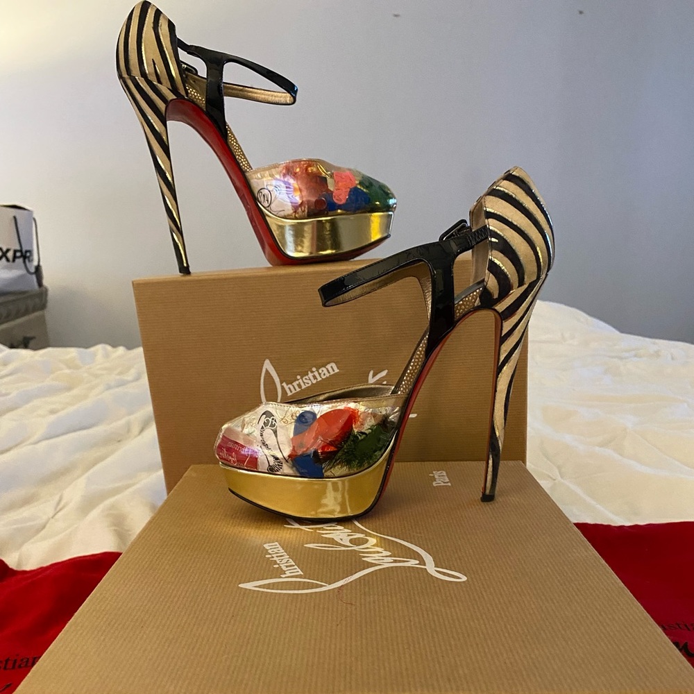Christian Louboutin Trash heels size 39